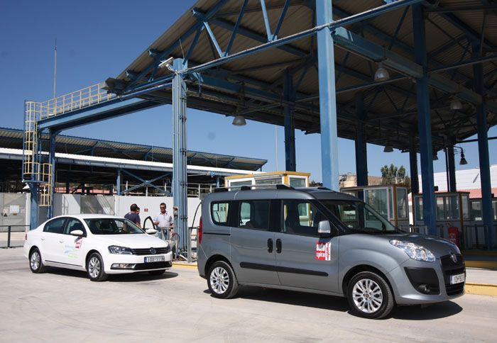 Στο σταθμό εφοδιασμού της ΔΕΠΑ στην Ανθούσα μπορούν σήμερα να ανεφοδιαστούν τα οχήματα με φυσικό αέριο. 